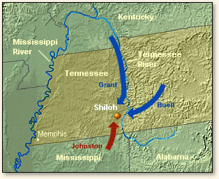 shiloh map | Tunnel Hill Heritage Center and Museum